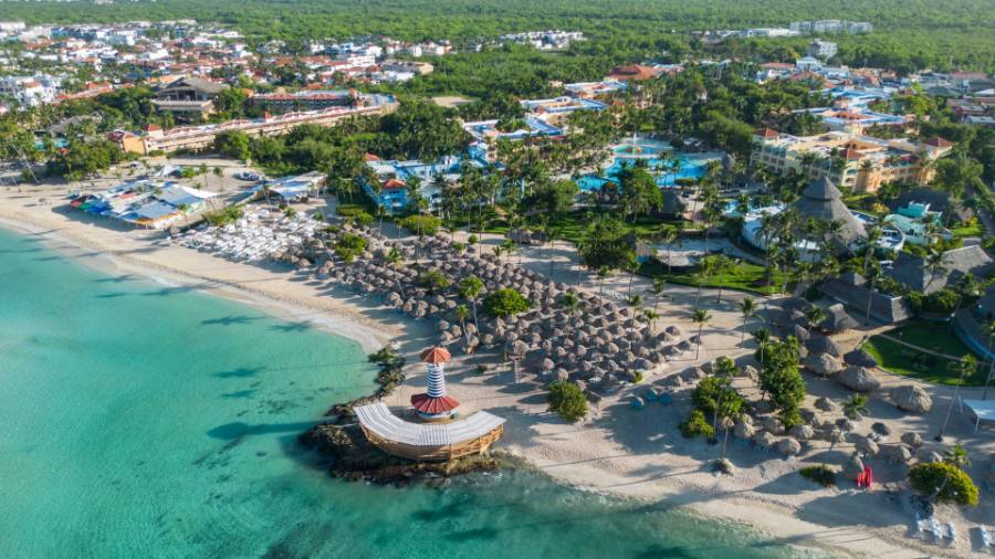 Vista aérea del Iberostar Hacienda Dominicus