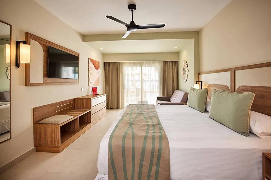 Habitación vista al jardín del Hotel Riu Negril
