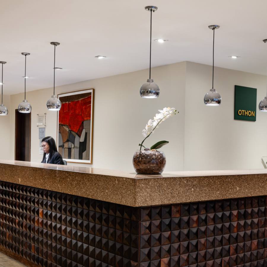 Recepción del Hotel Savoy Othon