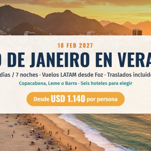 Río de Janeiro en Verano 2027 - MEVOY